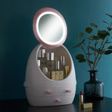 Cosmetics Storage Mirror