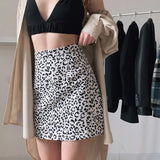 Leopard Print Slim Skirt - The Next Door Neighbor 