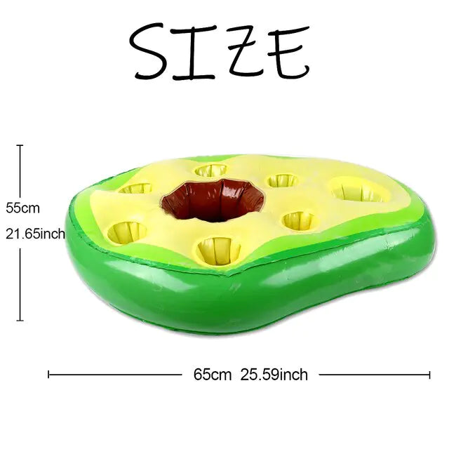 Inflatable 8-Hole Drink Holder
