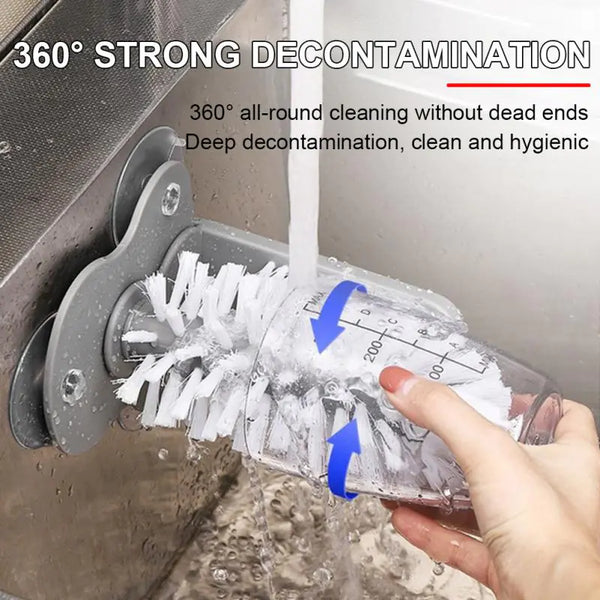 2 In 1 Cleaning Brush Cup Scrubber - The Next Door Neighbor 