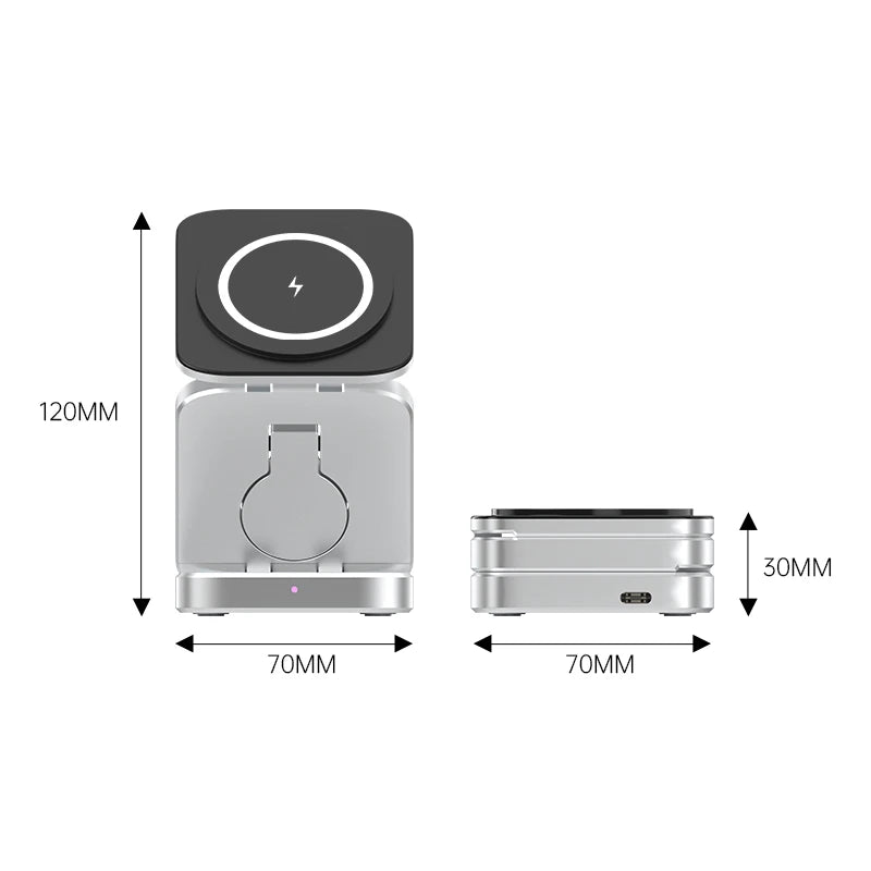 3 in 1 Wireless Charging Station - The Next Door Neighbor 