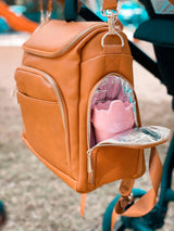 Chloe - Caramel the Ultimate Baby Backpack - The Next Door Neighbor 