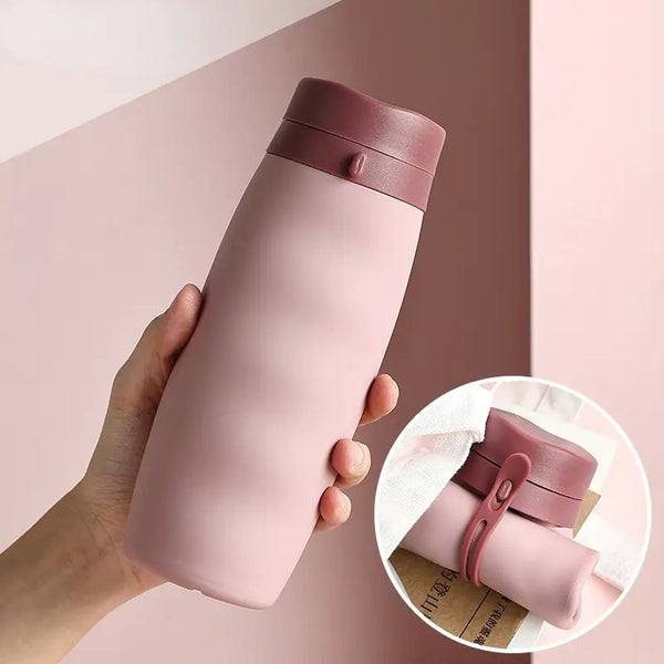 600ml Foldable Water Bottle