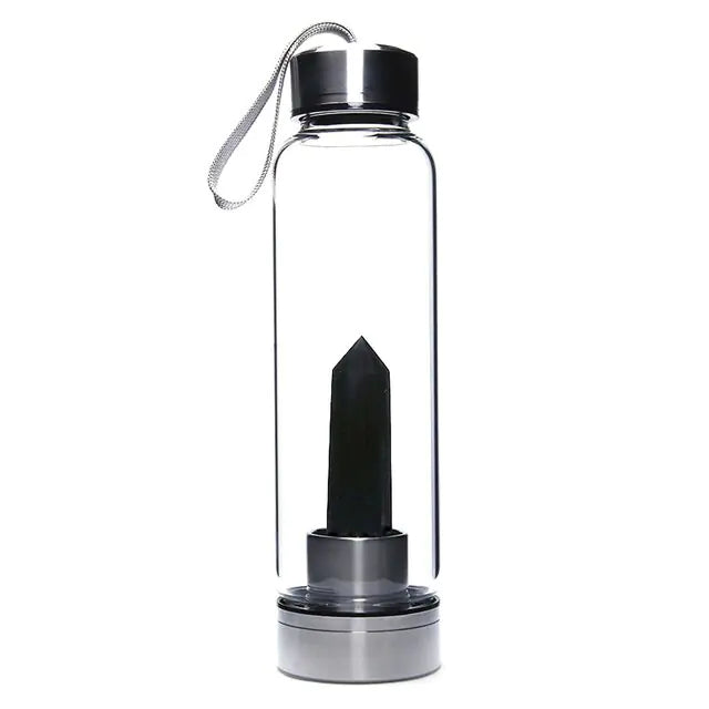 Natural Crystal Water Bottle - The Next Door Neighbor 