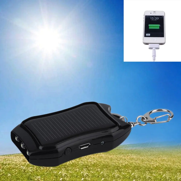 Solar Keychain Mobile Power Supply - The Next Door Neighbor 