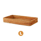 Rattan Wicker Woven Storage Basket - The Next Door Neighbor 