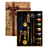 Antique Feather Pen Kit - The Next Door Neighbor 