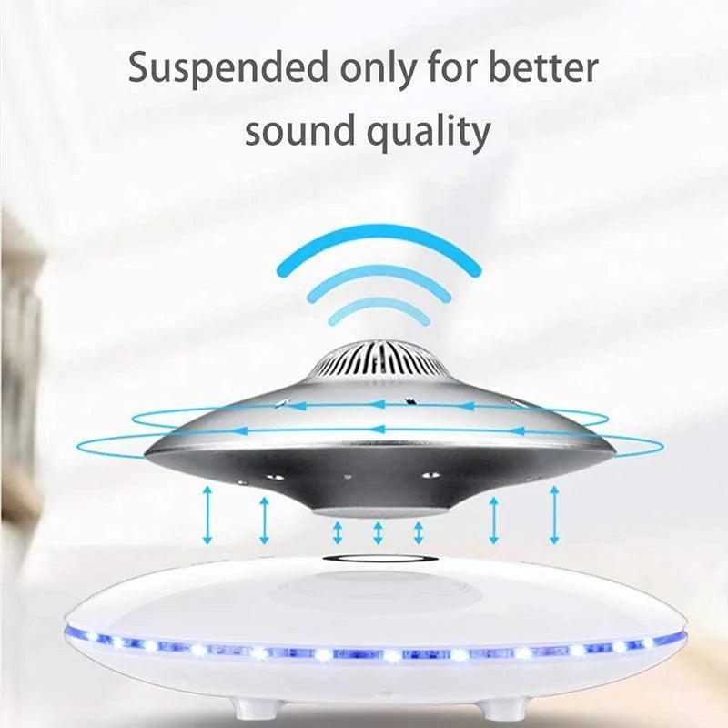 Levitating UFO Speaker LED Lamp - The Next Door Neighbor 