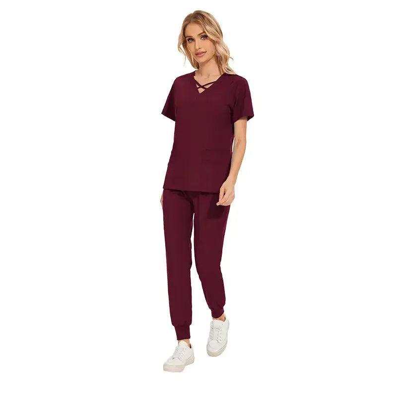 Women Stretch Slim Fit Scrubs