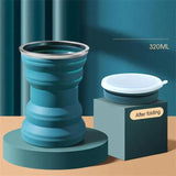 Silicone Retractable Cup With Lid - The Next Door Neighbor 