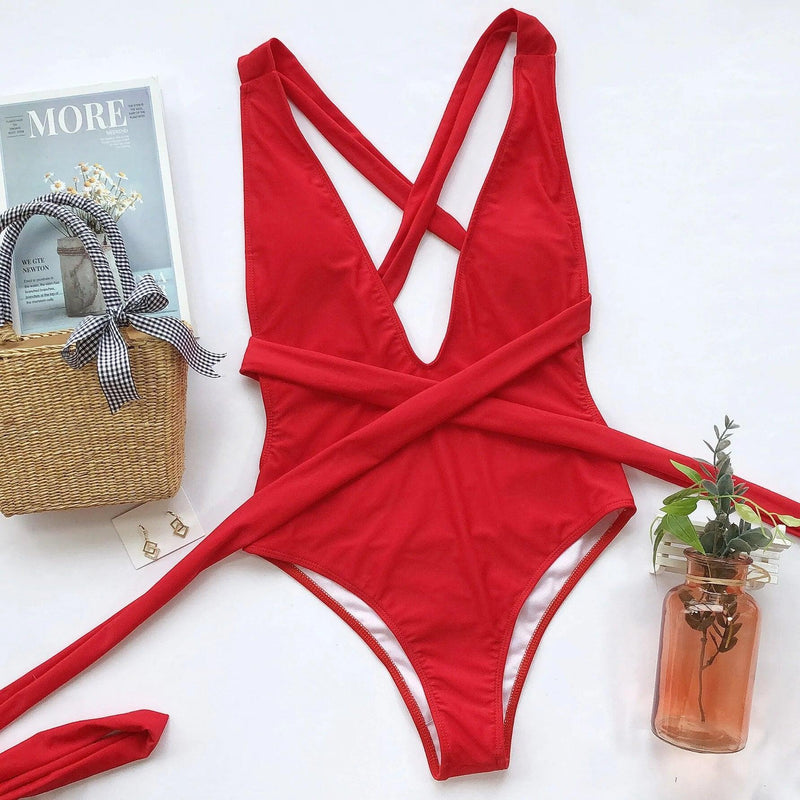 Fashion Summer One Piece Swimsuit