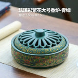 Beautiful Ceramic Incense Burner - The Next Door Neighbor 