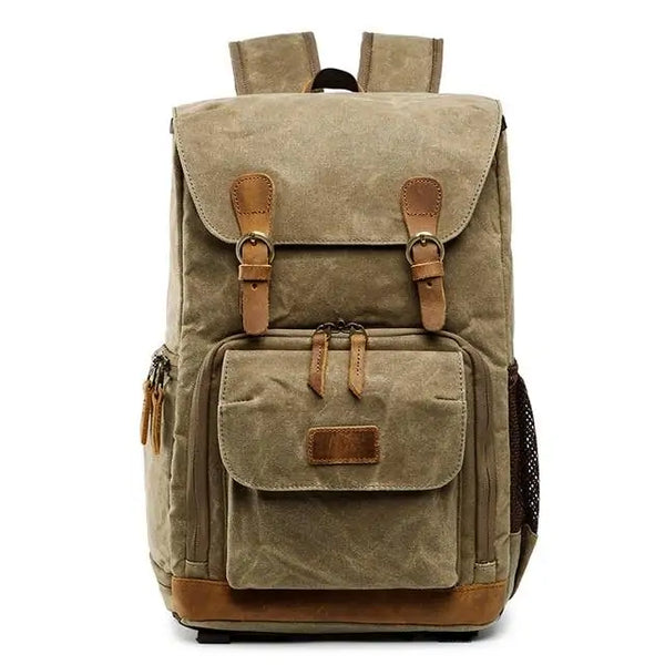 Deluxe Vintage Photographers Backpack - The Next Door Neighbor 