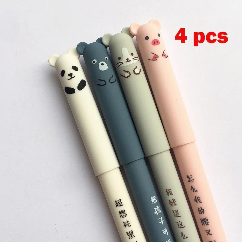 4-Piece Set Erasable Gel Pens