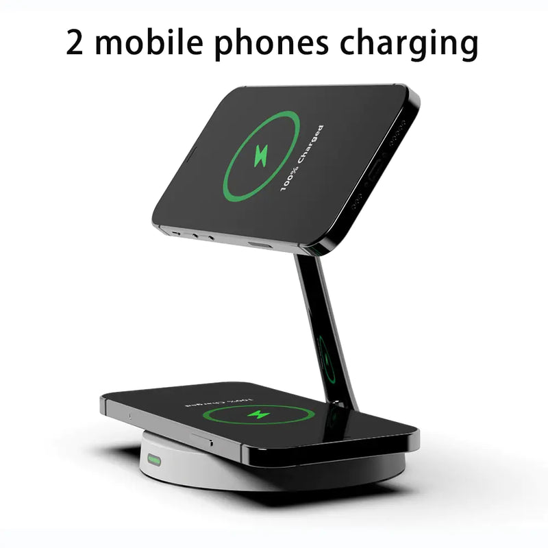 Iphone Magnetic Wireless Charger Station Dock - The Next Door Neighbor 