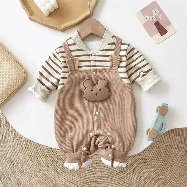Adorable Bear Romper For Babies