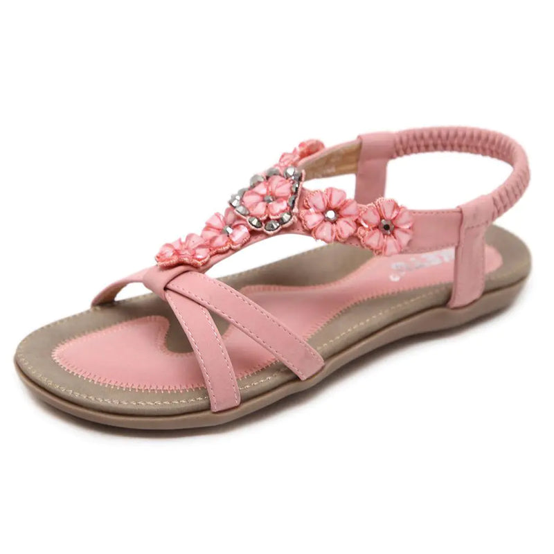 Bohemian Summer Sandals - The Next Door Neighbor 