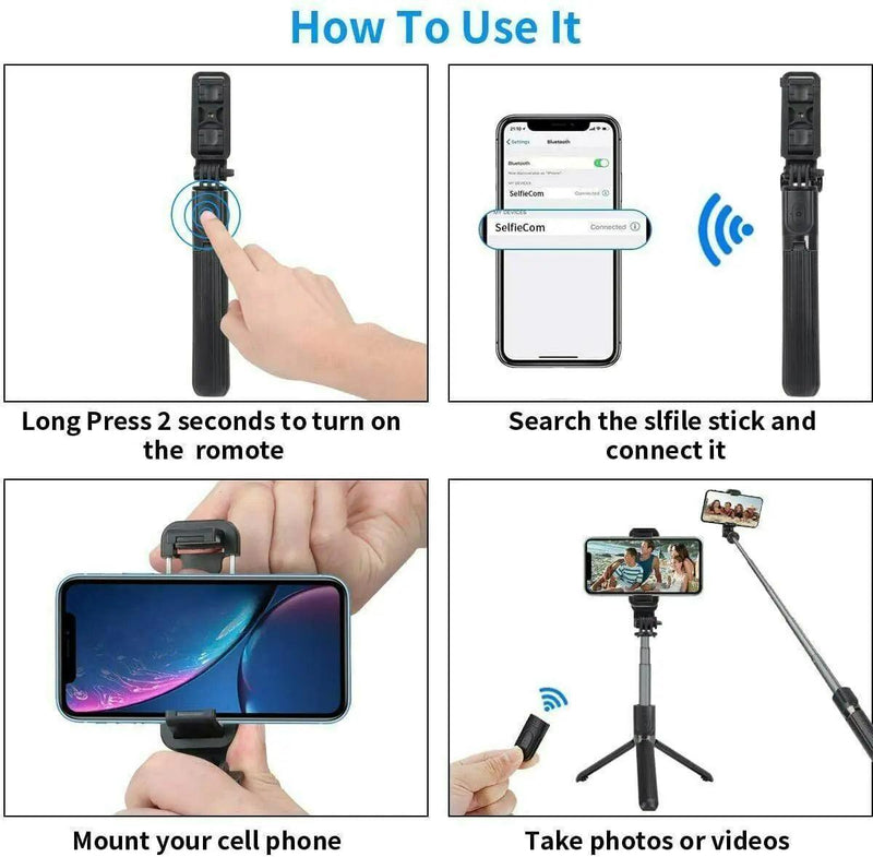 Remote Selfie Stick Tripod - The Next Door Neighbor 