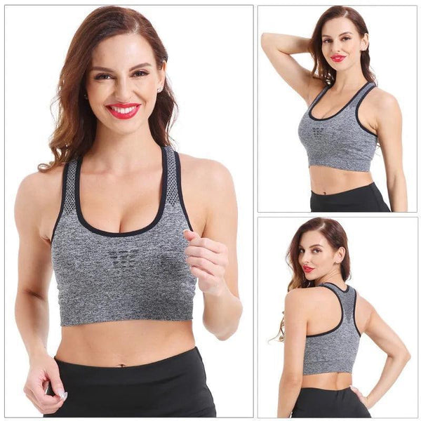 High Impact Seamless Sports Bra - The Next Door Neighbor 