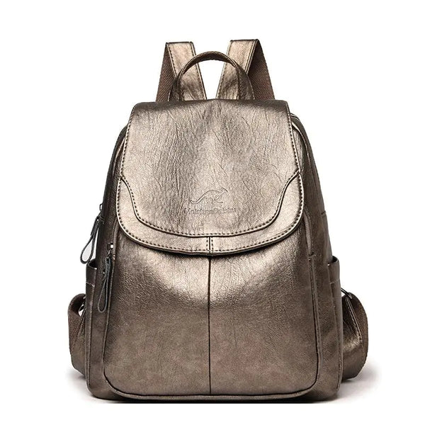 Aussie Vintage Leather Backpack - The Next Door Neighbor 