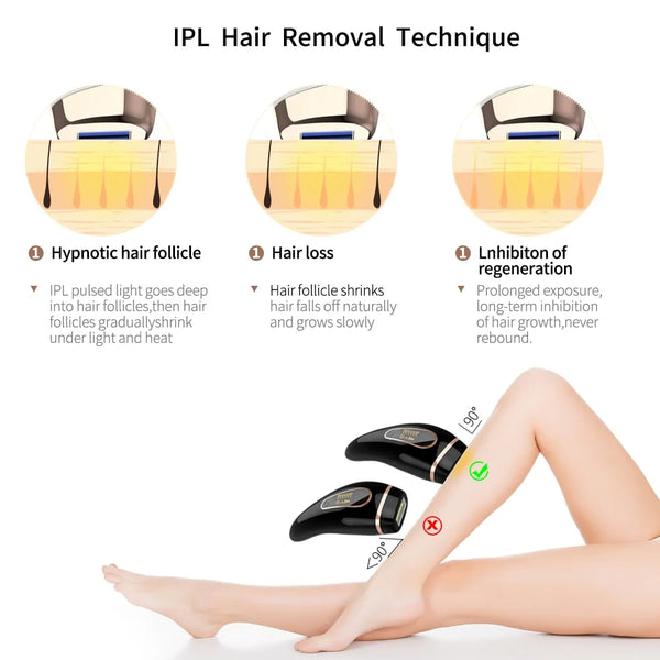 Professional Permanent IPL Epilator Laser Hair Removal