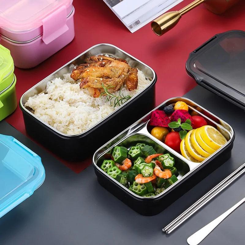 Stainless Steel Two-Layer Lunch Box