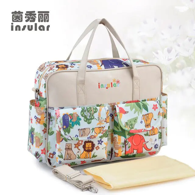 Premium Waterproof Diaper Bag - The Next Door Neighbor 