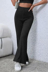 High Waist Flared Pants