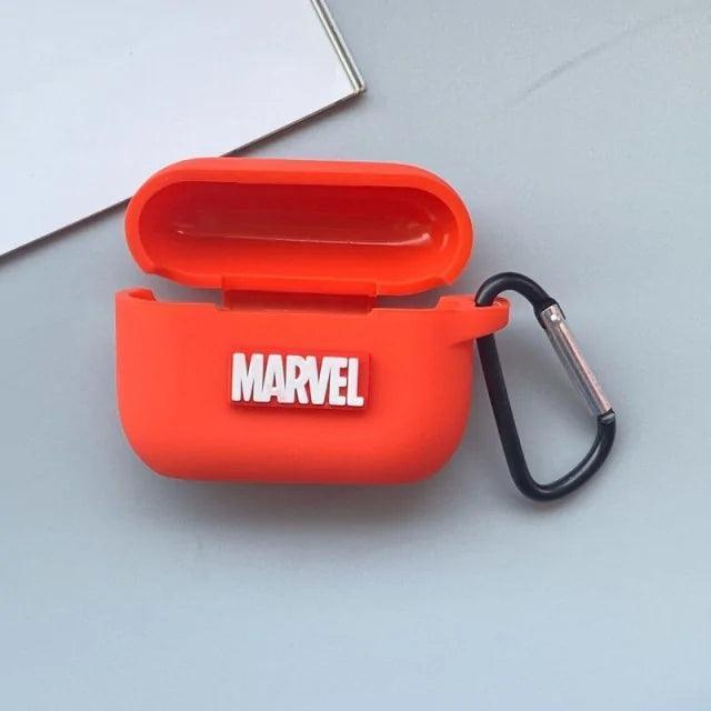 Cartoon Marvel Avengers Silicone Case For Airpods - The Next Door Neighbor 