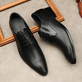 Men's Italian Oxford Dress Shoes - The Next Door Neighbor 