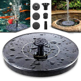 Solar Power Bird Bath Fountain Pump - The Next Door Neighbor 