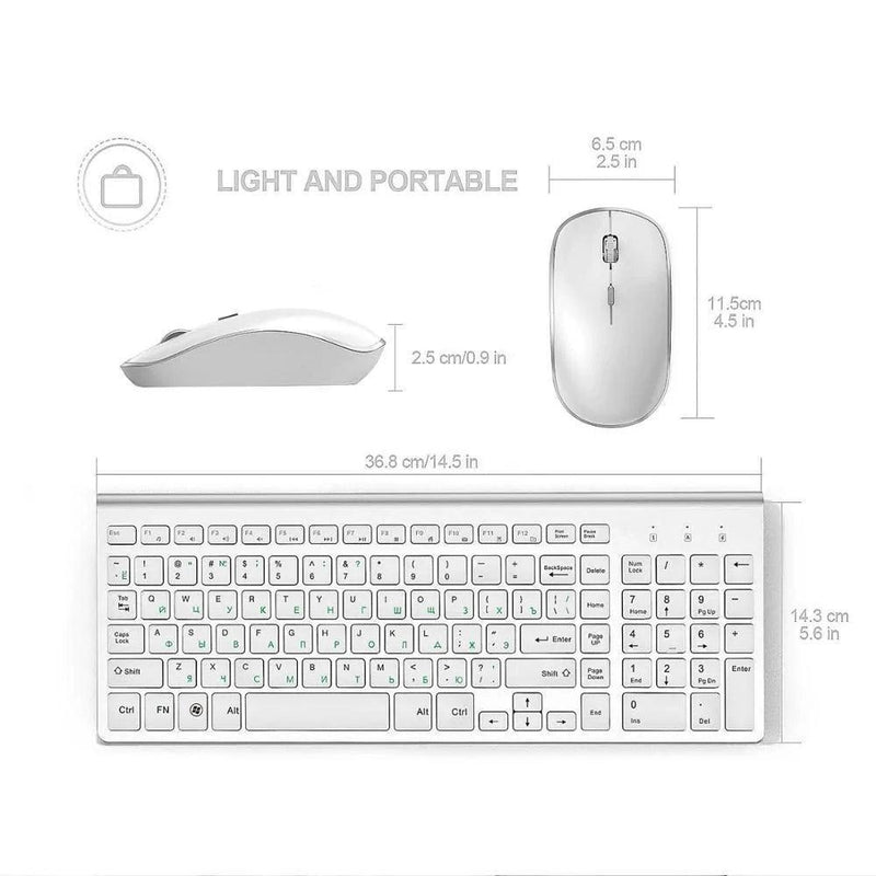 Wireless Keyboard Mouse Combo - The Next Door Neighbor 