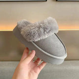 Winter Plush Sandals Luxury Slip - The Next Door Neighbor 