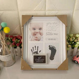 Baby Handprint and Footprint Frame - The Next Door Neighbor 