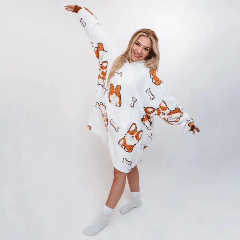 Cloud Soft Blanket Hoodies for the whole Family - The Next Door Neighbor 