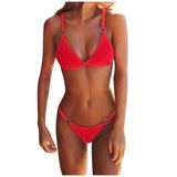 Bandeau Bandage Bikini Set - The Next Door Neighbor 