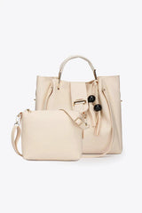 2-Piece PU Leather Bag Set - The Next Door Neighbor 