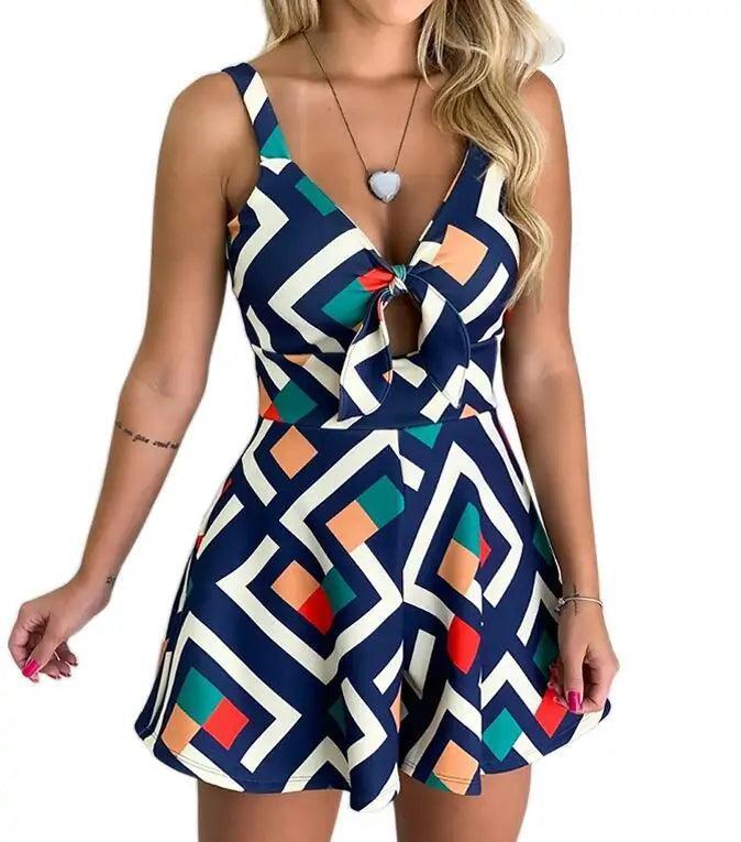 Summer Print Jumpsuit