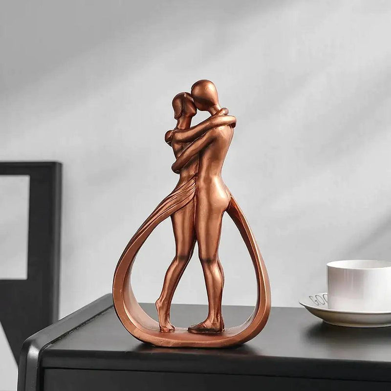 Amour Duet Sculpture - The Next Door Neighbor 