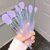 Purple Makeup Brush Set - The Next Door Neighbor 