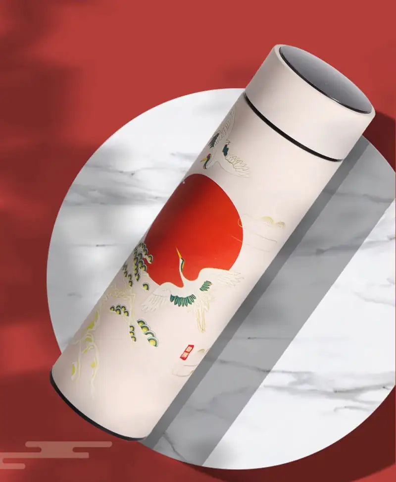 Oriental Style Smart Thermos