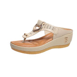 Rome Wedges Platform Slippers - The Next Door Neighbor 