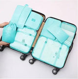 8Pcs/set Large Capacity Travel Organizer - The Next Door Neighbor 