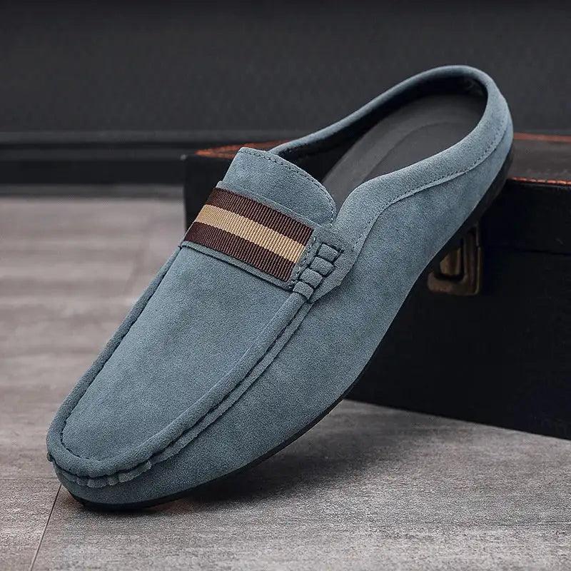 Lorenzo Royal Suede Loafers - The Next Door Neighbor 