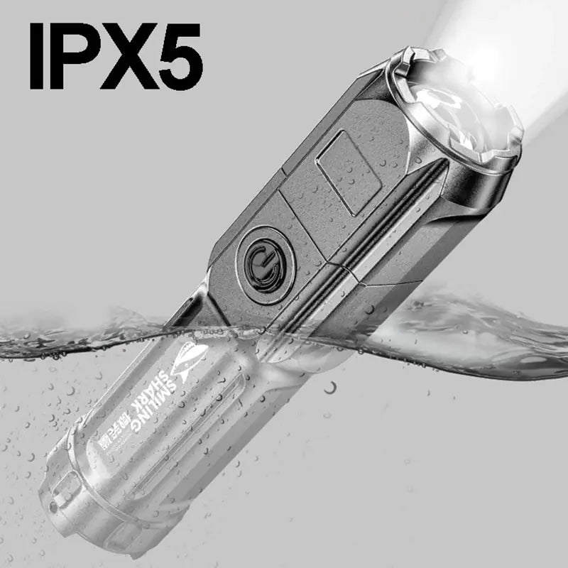 USB Rechargeable Portable Led Flashlight