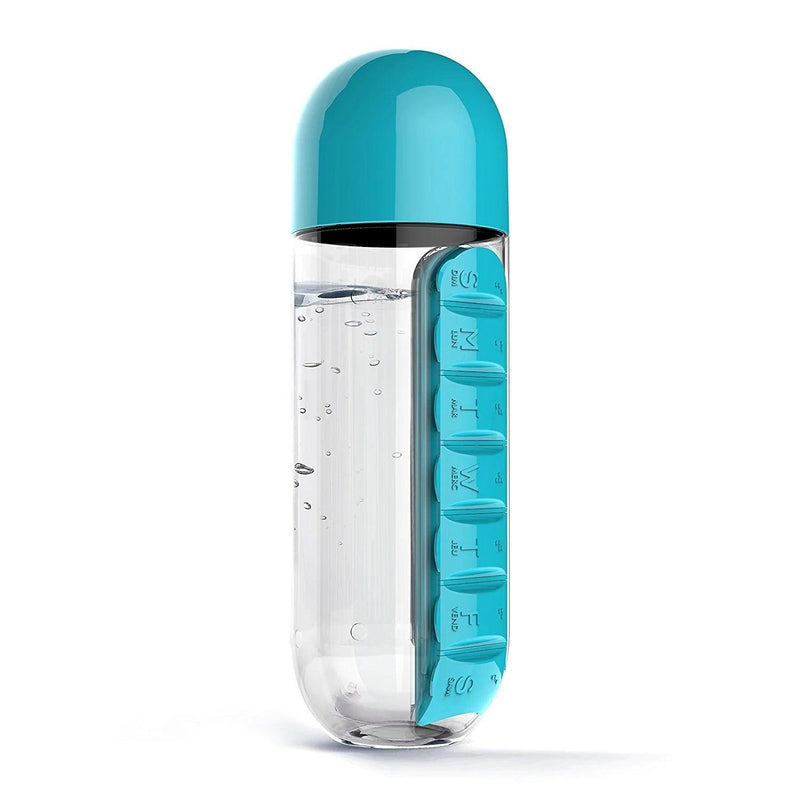 Water Bottle with Medication Compartment - The Next Door Neighbor 