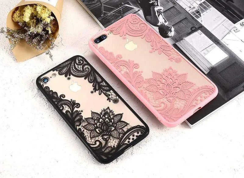 Luxury Lace Flower Case - The Next Door Neighbor 