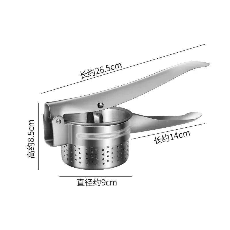 Multifunctional Stainless Steel Masher & Juicer