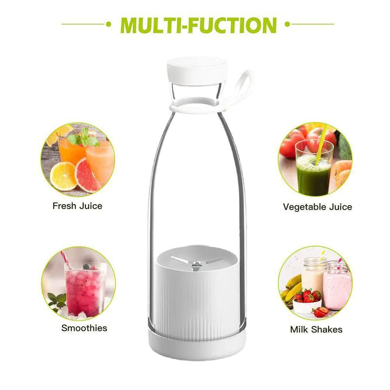 Portable USB Rechargeable Electric Juicer - The Next Door Neighbor 