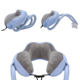 U-Shaped Neck Pillow With Gooseneck Phone Holder